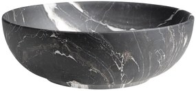 Sapho Sapho, RONDANE keramické umývadlo na dosku priemer 41cm, carnico marmor, AR435CM