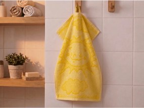 Detský uterák BEBÉ slniečko žltý 30x50 cm