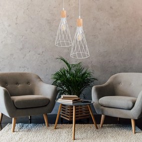 Toolight Toolight, stropné svietidlo 1xE27 APP1269-1CP, biela, OSW-06584