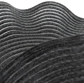 Podložka pod tanier JUNE čierna (6 ks)