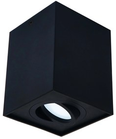 BERGE Podhľadové bodové svietidlo 6685 výklopné čierna - biela - 115mm