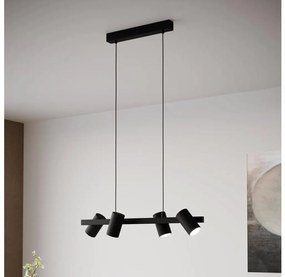 Eglo 99463 - Luster na lanku GATUELA 4xE14/25W/230V