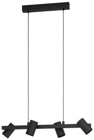 Eglo 99463 - Luster na lanku GATUELA 4xE14/25W/230V