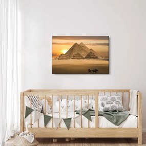 Obraz - Pyramídy (90x60 cm)