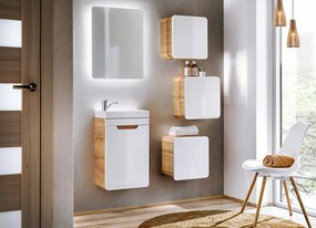 Zrkadlo BÁRA s LED podsvietením - 80x50 cm