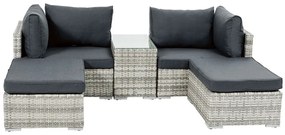 Livarno home Súprava pleteného nábytku, 5-dielna  (100344640)