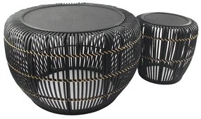 Súprava stolíkov BALI BAMBOO 76