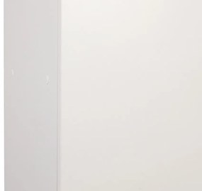 Regál na topánky Claudi 76x187 cm biely