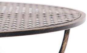 Kovový stôl GS13436802 - Bronzová