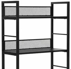 Regál Raw R4 121 cm černý