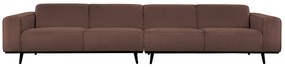 BePurehome Statement XL 372 cm latková sedačka - Svetlohnedá