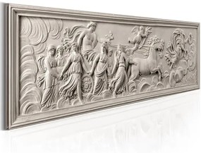 Obraz - Relief: Apollo and Muses Veľkosť: 120x40, Verzia: Na talianskom plátne