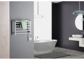 Sapho - Elektrický sušiak na uteráky ELZOR 60W/230V 47x50 cm matná biela