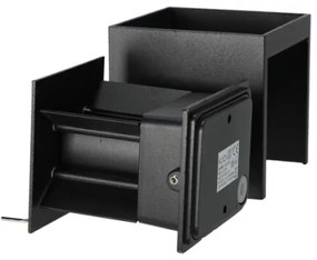 LED Vonkajšie nástenné svietidlo QUERK 2xLED/3W/230V 3000K IP54 čierna