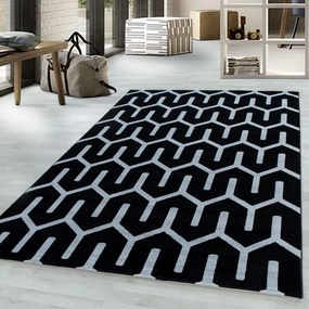 Ayyildiz Kusový koberec COSTA 3524, Čierna Rozmer koberca: 140 x 200 cm