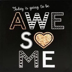 Obraz na plátne Awesome, 40x40 cm%