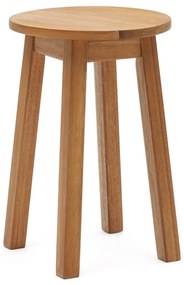 Stolička z masívu akácie v prírodnej farbe Amel – Kave Home
