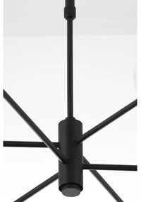 Jupiter 1997 - Luster na tyči MOKA 3xGU10/10W/230V + 3xG9/10W/230V čierna/biela