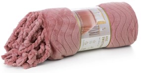 DEKA Z MIKROFLANELU EMMA 150X200 CM PÚDROVÁ