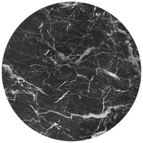 KONFERENČNÝ STOLÍK DAVINO ČIERNY MRAMOR + ČIERNY