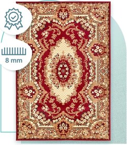 Koberec Agnella Standard kráľovsky bordový