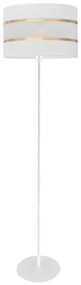 Stojacia lampa HELEN 1xE27/15W/230V biela/zlatá