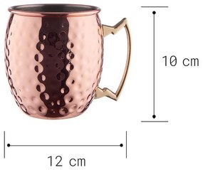 MOSCOW MULE Pohár tepaný 470 ml
