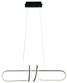 Závesné LED svietidlo Vertigo, 1x LED 54w, 4000k, b