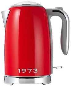 Silvercrest®  Rýchlovarná kanvica + Hriankovač Retro 1973, červená  (800010784)