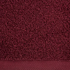 FROTÉ UTERÁK SMOOTH2 50X100 CM BORDOVÁ