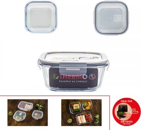 THERMO SQUARE NÁDOBA NA POTRAVINY S VEKOM 800ML