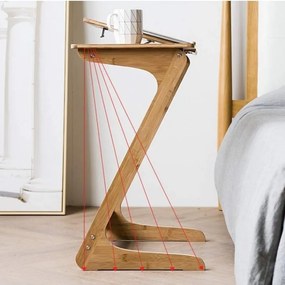 Multifunkčný skladací stolík na notebook, tablet alebo knihu