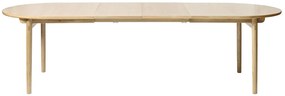 Dizajnový jedálenský stôl Wally 190 - 235cm prírodný dub