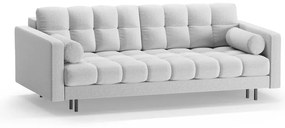 Svetlosivá rozkladacia/s úložným priestorom pohovka 222 cm Bali – Cosmopolitan Design