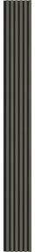 Mexen Lam-B, akustické stenové lamely 275 × 30 cm, HDF doska 4 mm, technická dyha, dub ónyxový, S100-275307-3015-010