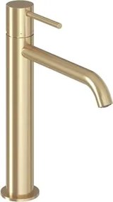 Ravak Espirit vysoká umývadlová batéria bez výpuste zlato kartáčovaný X070616