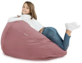 Plyšový sedací vak SAKO Pudrovo ružový