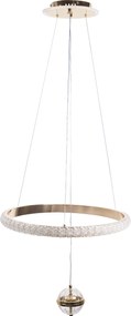 Toolight Toolight, stropné svietidlo 50cm, 80W, 4000K, 5000lm, G142-CP, zlatá, OSW-02612