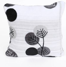 Obliečka na vankúšik mikroplyš Exclusive 40 × 40 cm - Hasana sivá