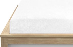 Froté plachta LUXESSA 90x200 cm, biele