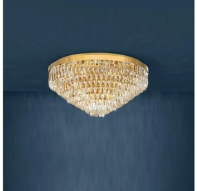 Eglo 39459 - Stropné svietidlo VALPARAISO 16xE14/40W/230V zlatá