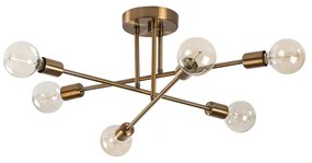 Prisadený luster FLOWER 6xE27/40W/230V