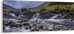 Obraz plynúcej vody (120x50 cm)