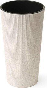 PLASTOVÝ KVETINÁČ URBANIKA ECO 57X30 CM BÉŽOVÁ