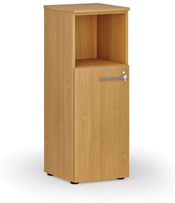 Kombinovaná kancelárska skriňa PRIMO WOOD, 1087 x 400 x 420 mm, buk