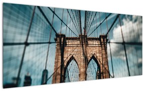 Obraz - Brooklynský most (120x50 cm)