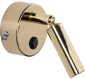 Nástenné bodové svietidlo ENZO 1xG9/8W/230V zlatá