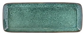 Servírovacia keramická tácka 14x38 cm Gastro Green/Black – Bitz