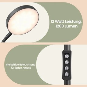 LED stojacia lampa so stmievaním a flexibilným ramenom LFLB35017BD02