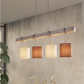 Eglo 49927 - LED závesný luster TOWNSHEND 2 4xE27/60W/230V